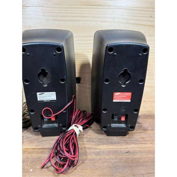 SET OF 5 Samsung Surround Sound HOME THEATER Speakers PS-RBD1250 FBD1250 CBD1250 - Picture 10 of 16